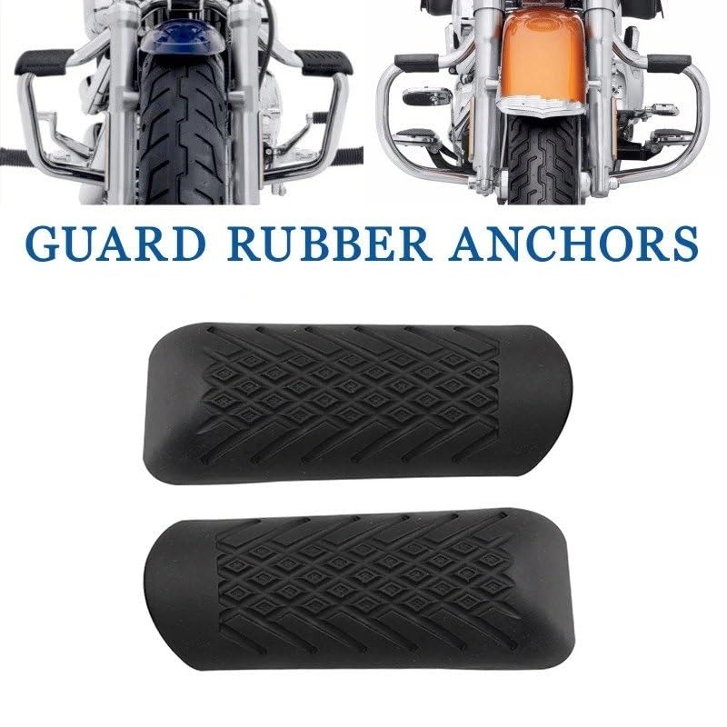 Moto Crash Bar Protecteur De Barre De Protection De Moteur De Moto Universel De 32 Mm en Caoutchouc Autoroute Crash Bars