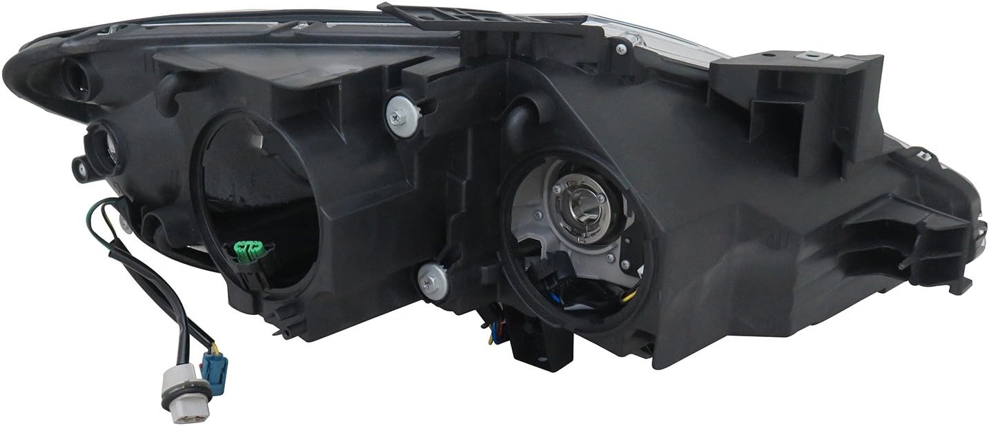 TYC Left Headlight Assembly Compatible with 2010-2012 Mazda CX-9