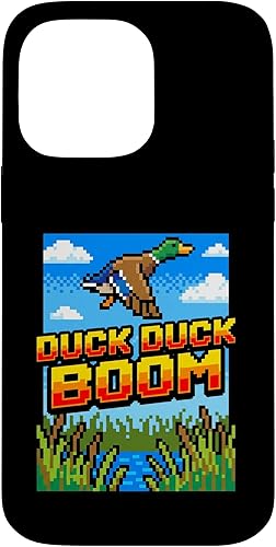 Miniatura 20 de Funny Duck Hunting Pixel Art Retro Gamer 8-Bit Arcade Boom Case for iPhone 16 Pro