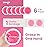 NEWGO Small Ice Packs for Injuries, 6 Pack Round Ice Packs for Face, Hot and Cold Gel Ice Pack Circular Cold Compress with Cloth Backing & Sleeve for Pain Relief, Toothaches - Red