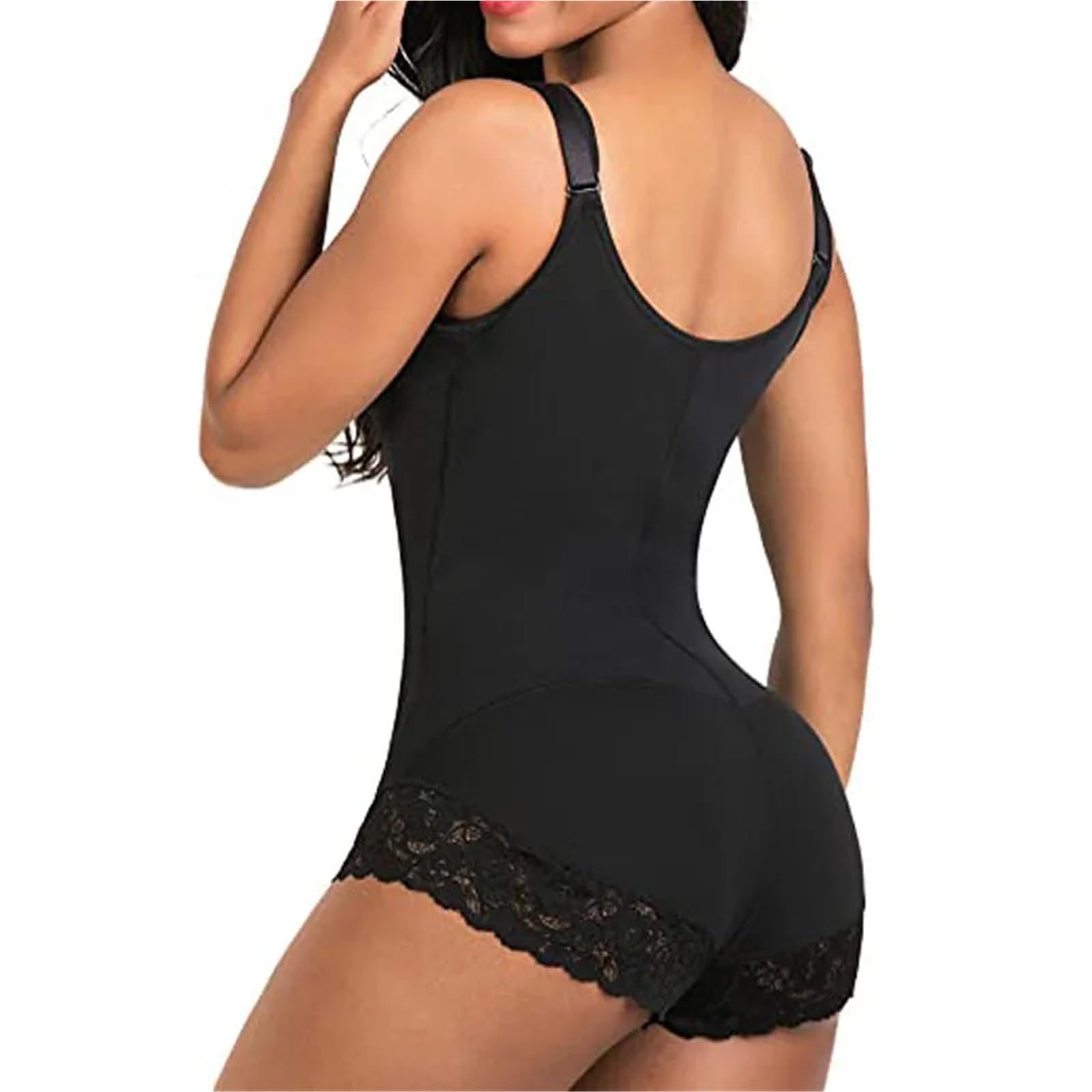 Body Moldeador Corsé de una pieza, body moldeador cintura y cadera, ropa interior belleza, fajas, faja moldeadora con cremallera triangular