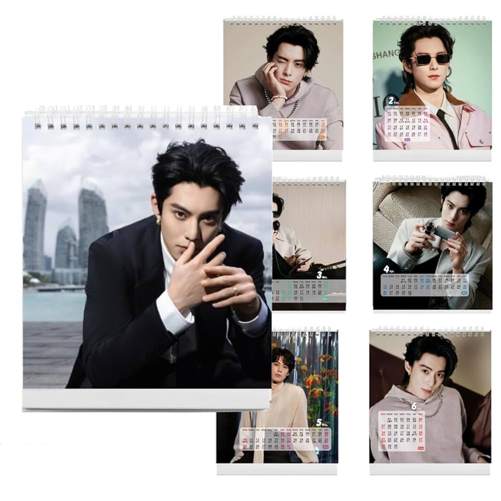 Amazon.co.jp: ワンホーディー カレンダー 2026年 王鶴棣 卓上