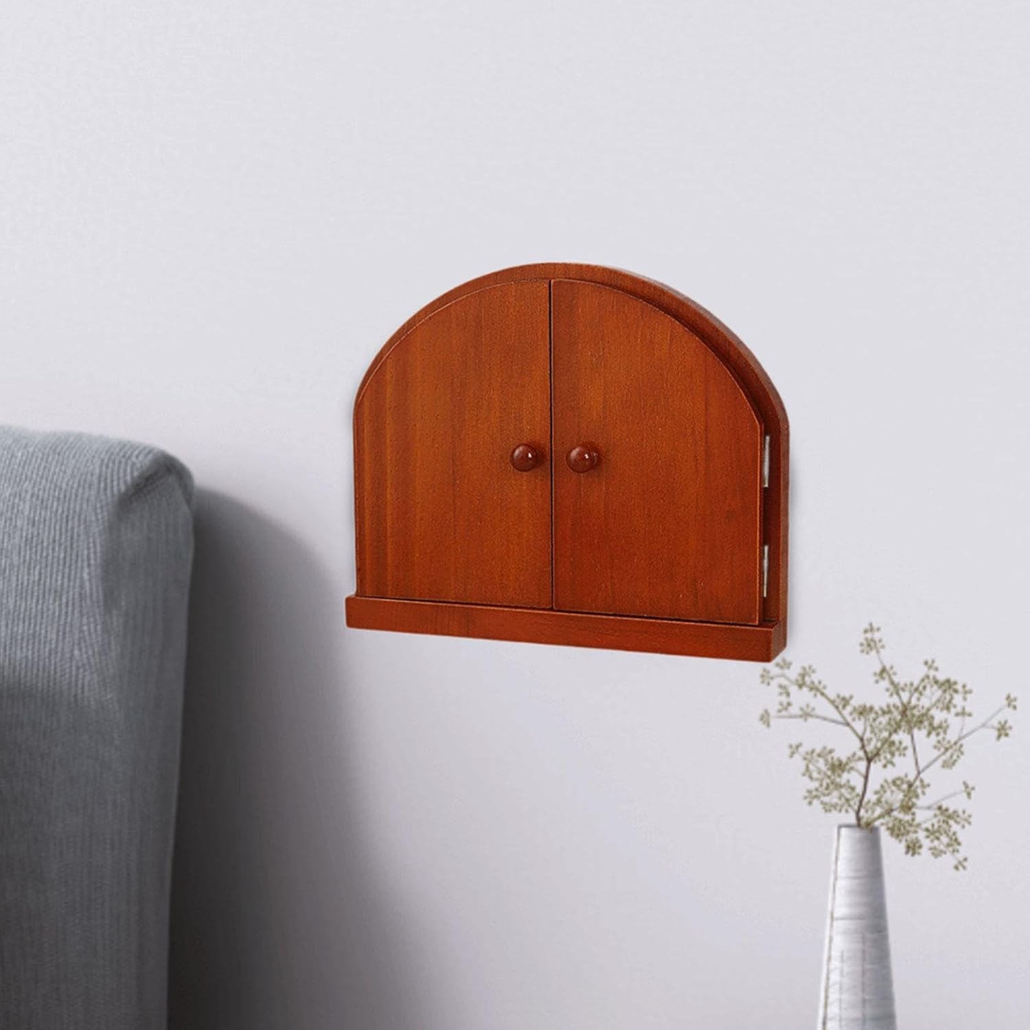 Wood Door Outlet Cover Easy Installation Creative Receptacle Plate Protector Red Brown Home & Garden|Home Improvement|Electrical & Solar|Switch Plates & Outlet Covers