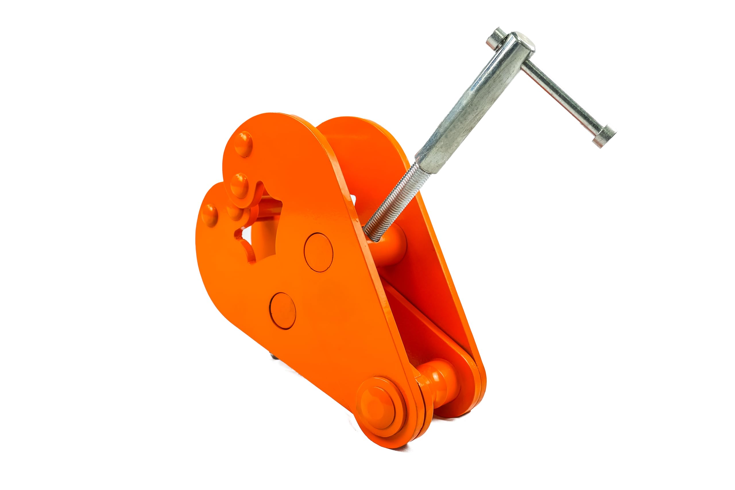 DoLast Professionell Trägerklammer Do 193/T, 3000 kg Tragfähigkeit, für Stahlträger, orange