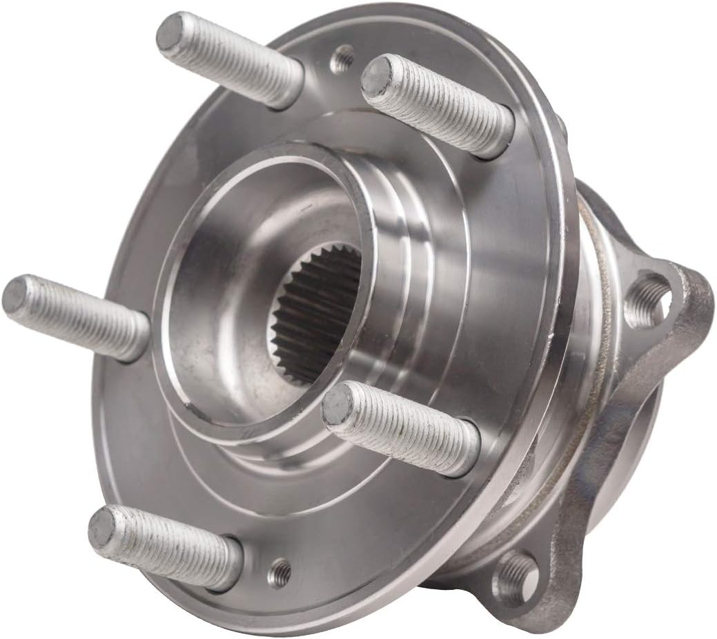 KEYOOG 513266 (5 Lug) Front Wheel Hub and Bearing Assembly Fit for 2007-2014 Hy-undai Santa Fe [13-14 Santa Fe XL/Santa Fe Sport ] 07-12 Veracruz [2011-2015 K-ia Sorento ] 513256