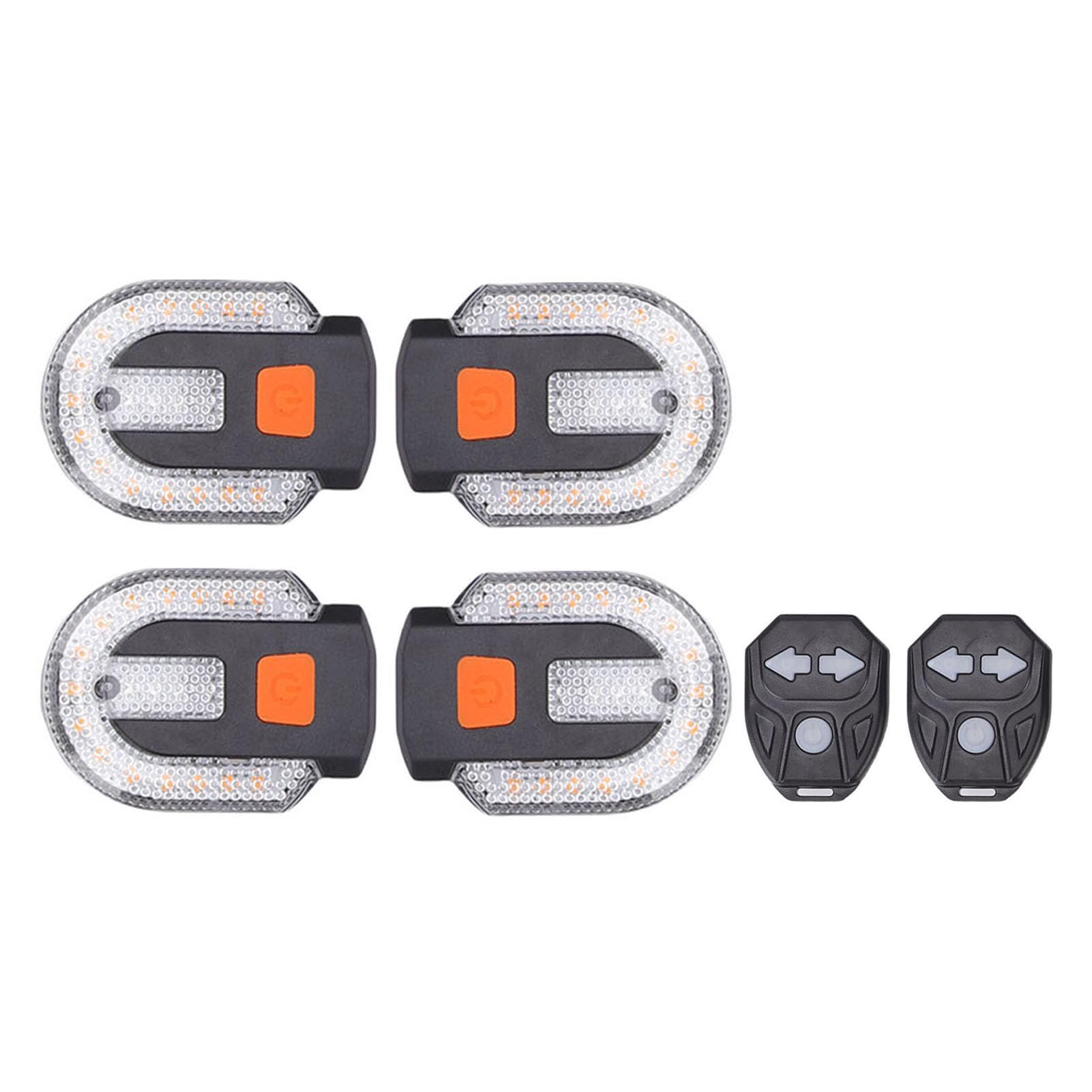 SUNGOOYUE Señales de para Bicicleta, Luces Traseras con Control Remoto, 5 Modos, para Señales de de Bicicleta de Seguridad para Conducción Nocturna, 38 Luces LED Recargables Traseras para