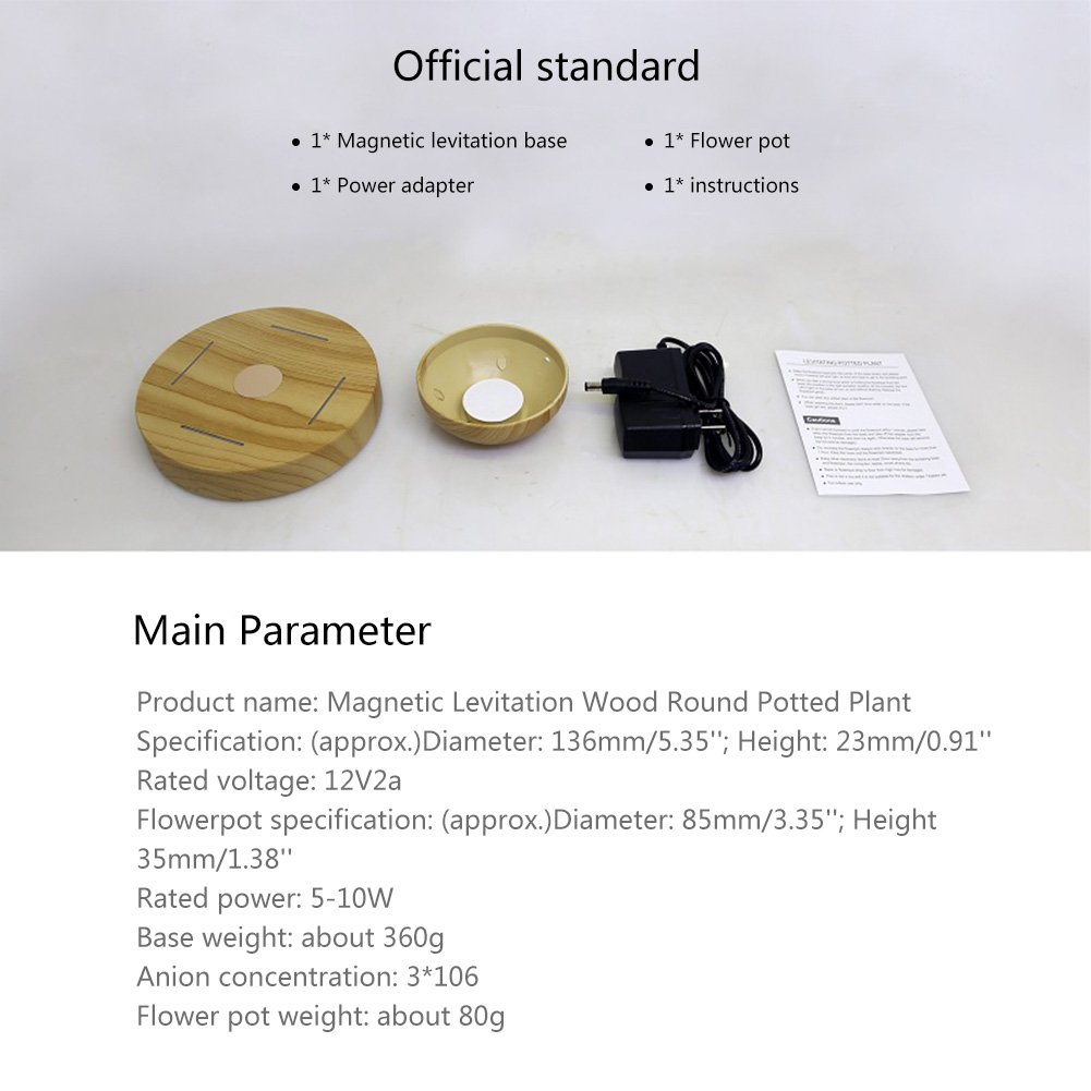 Buy Kikoershaa Floating Pot Plant Levitation Pot Bonsai