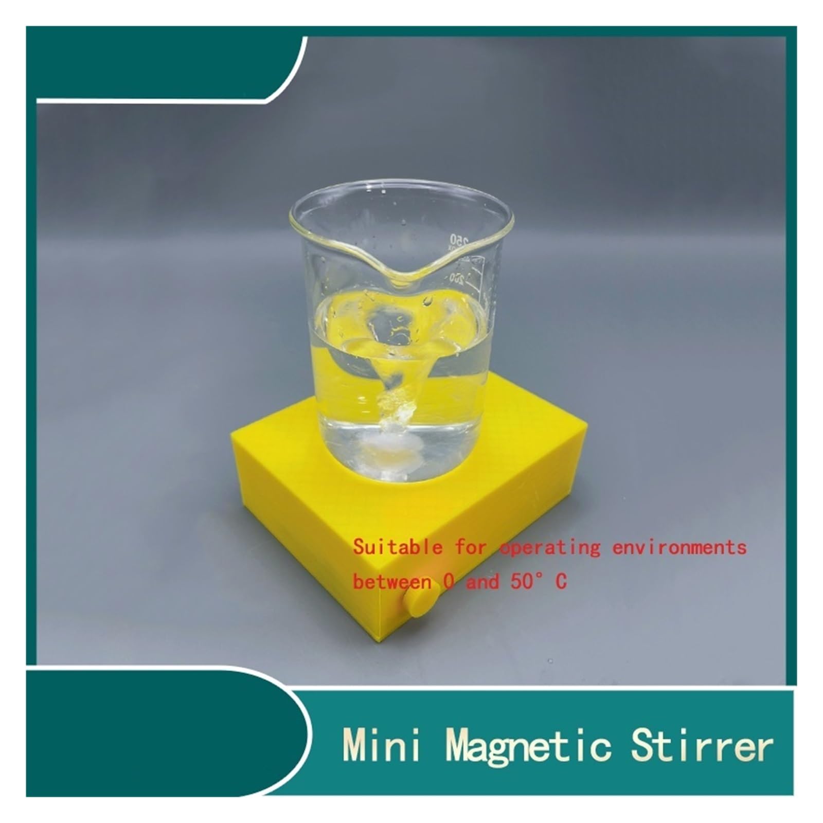 Mieszadło Laboratoryjne, Mini mieszadło magnetyczne, mocne mieszanie magnetyczne z wibracją i bezstopniową regulacją prędkości, kompaktowy przyrząd mieszający