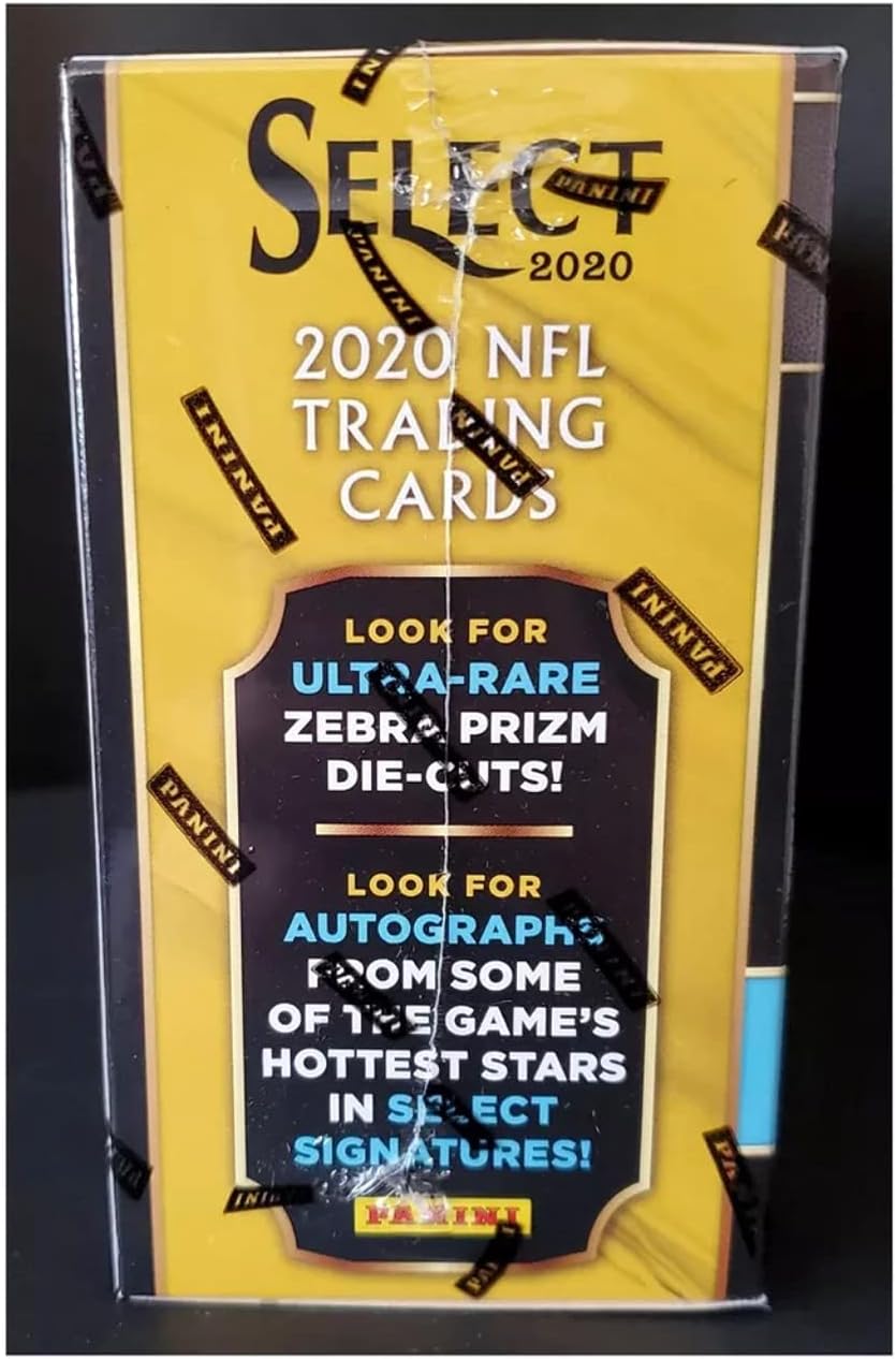 2020 Panini Select Football Mega Box - Factory Sealed 2020-21 - 40 Football Cards per box - 10 packs per box