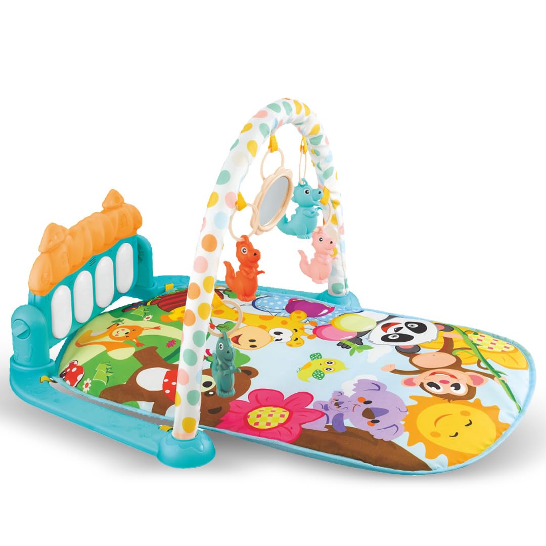 BUMTUM Baby Play Mat | Baby Piano Play Mat Gym & Fitness Rack with Hanging Rattles Keyboard Set with Music Mode (Pack of ... - Review, Price and Buying Guide