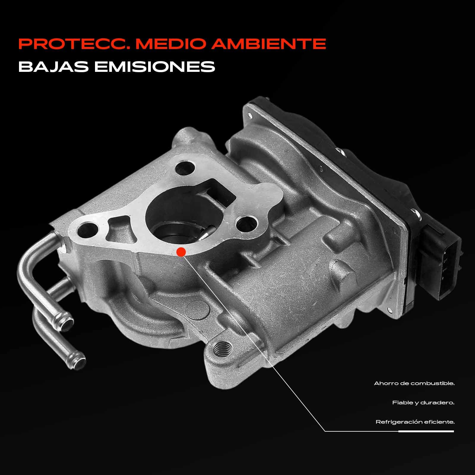 Frankberg Válvula EGR de 5 Polos 25800-0R010 | Compatible con: Verso R2, A.u.r.i.s E18, R.A.V 4 IV A4, Finca A.v.e.n.s.i.s T27, Urbanización A.u.r.i.s E18