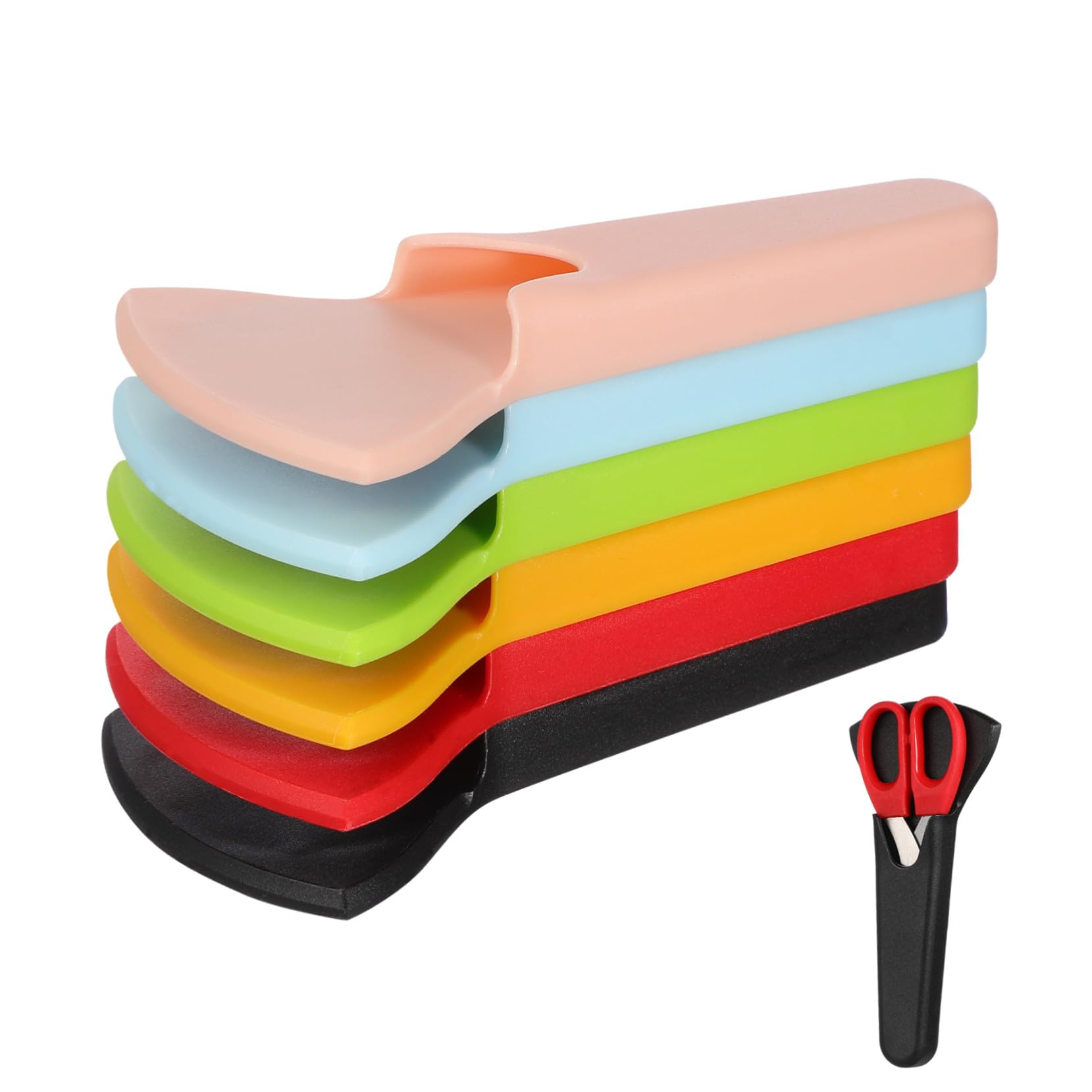 Hemobllo 6 Pezzi Cover Magnetiche per Forbici da Cucina e Strumenti di Bellezza, Protezione Magnetica in Pp Magnete Morbido, per Frigorifero e Oggetti Metallici