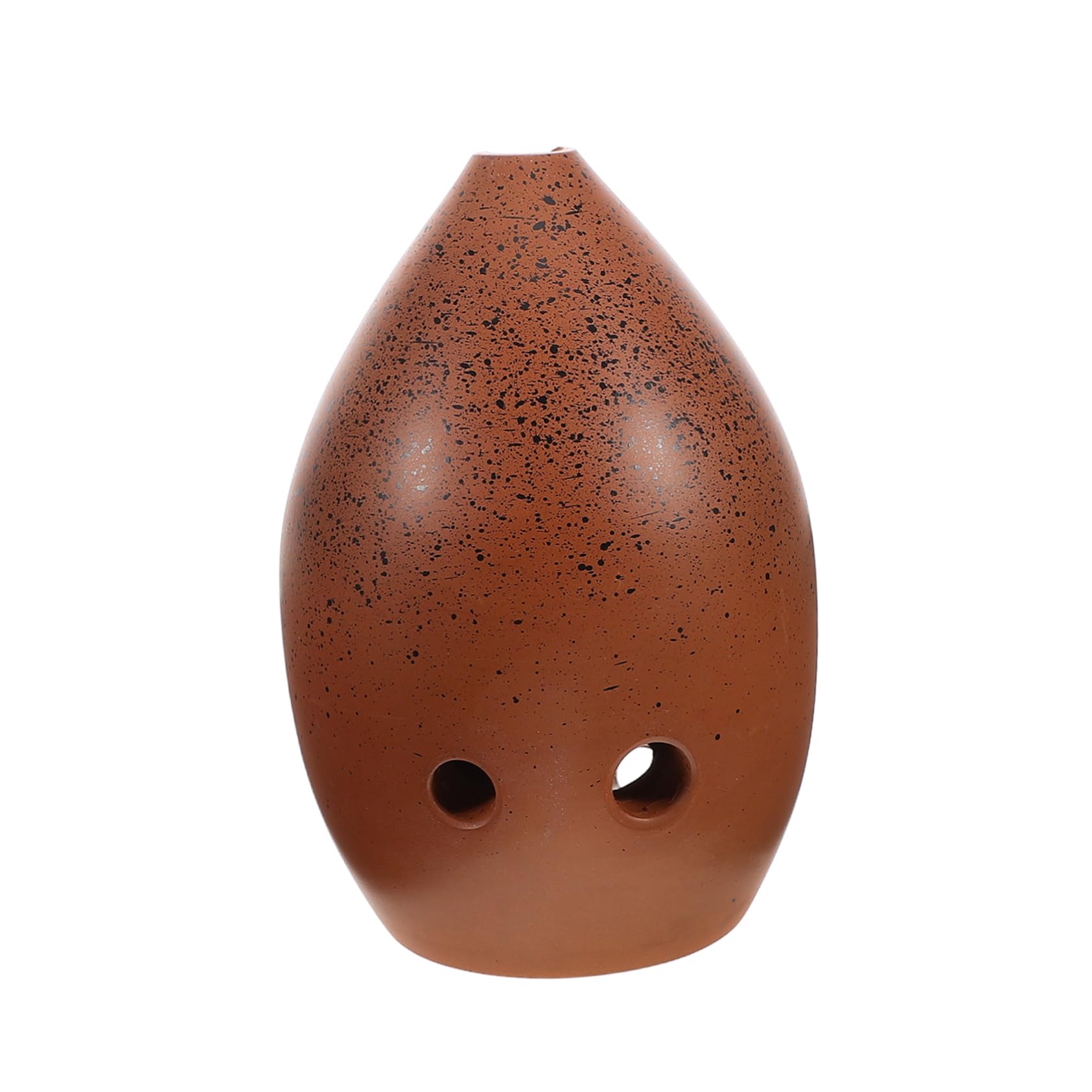 Toddmomy Flute 8 Holes Ceramic Ocarina Traditional Chinese Wind Instrument for Music Lovers