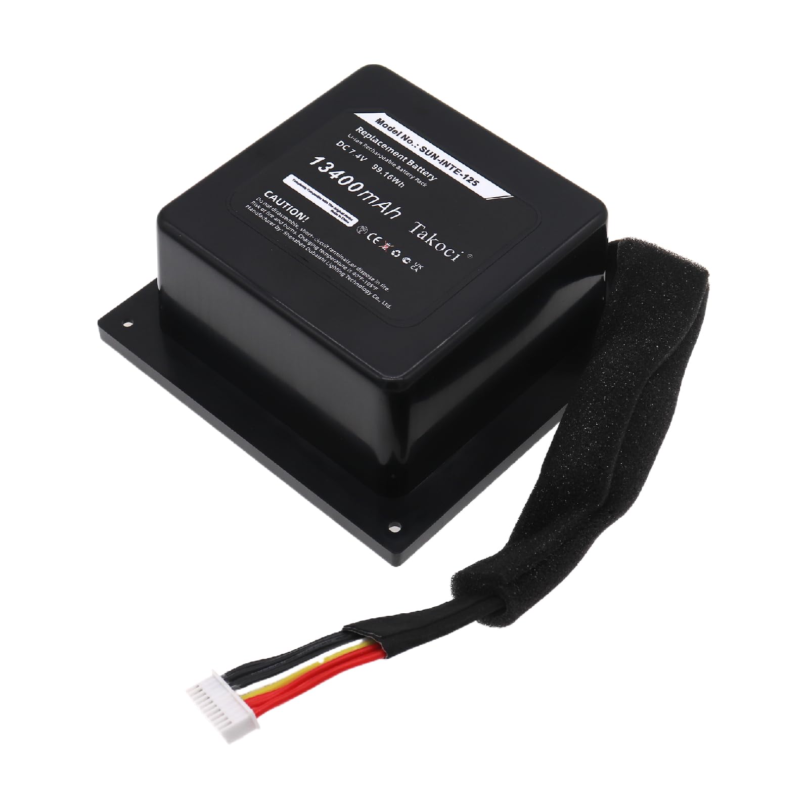 Youejoeq 13400mAh Replacement Battery for J-B-L PartyBox 300 Wireless Bluetooth Speaker, fits Part no SUN-INTE-125 Battery