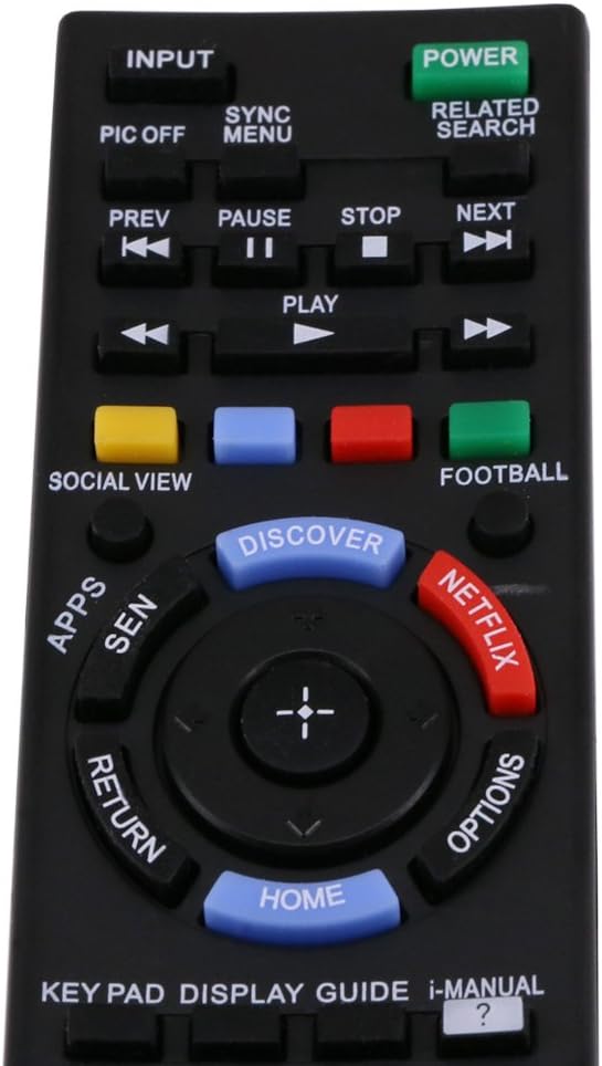 Close-up view of Angrox Universal Remote Control RM-YD103 buttons