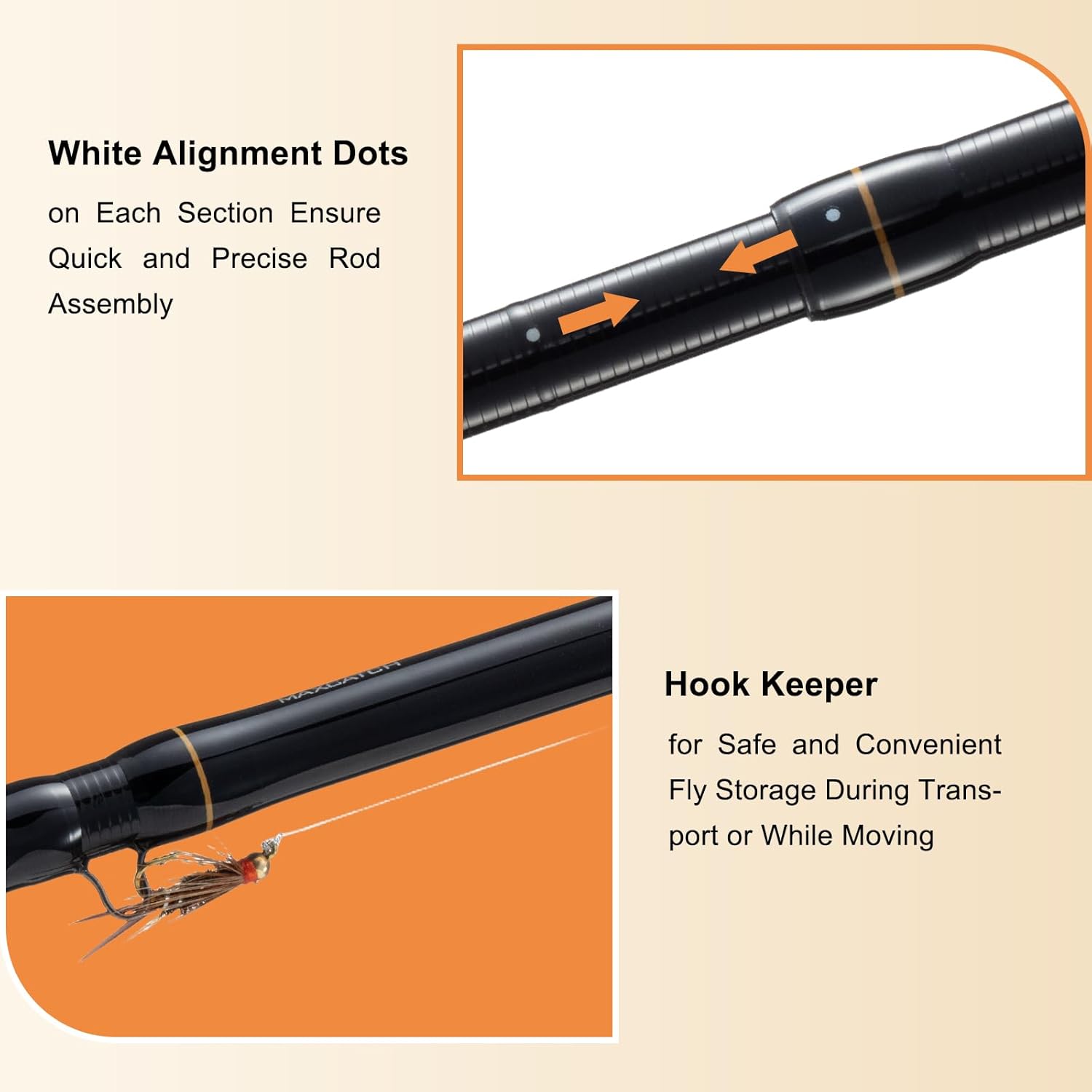 Maxcatch Competition InTouch Nymph Fly Rod for Euro nymphing Fly Fishing