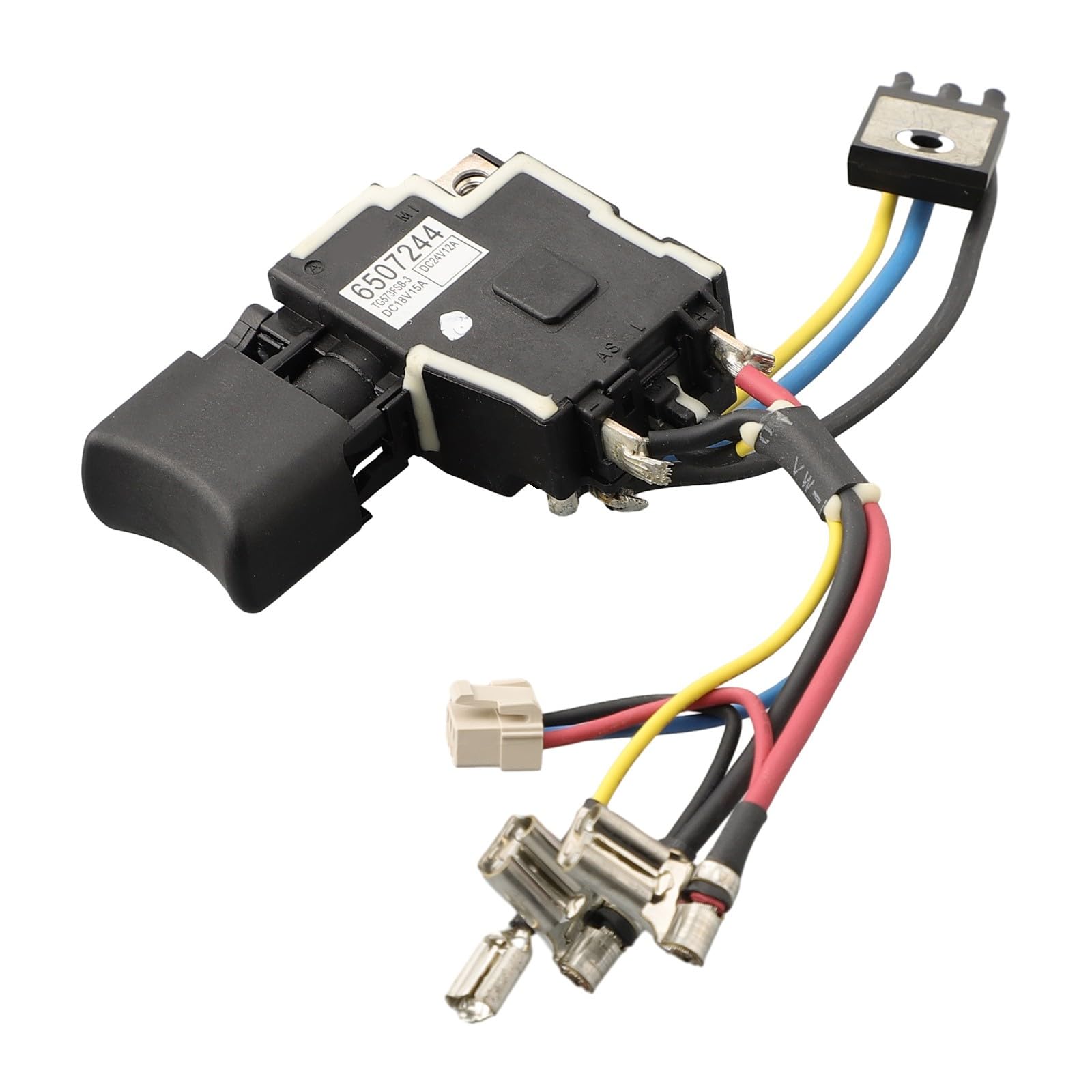 Interruttore DHP448 DHP458 DDF448 DDF458 BHP448 BHP458, parte n. 650724-4/6506824, per componente di ricambio per utensili elettrici