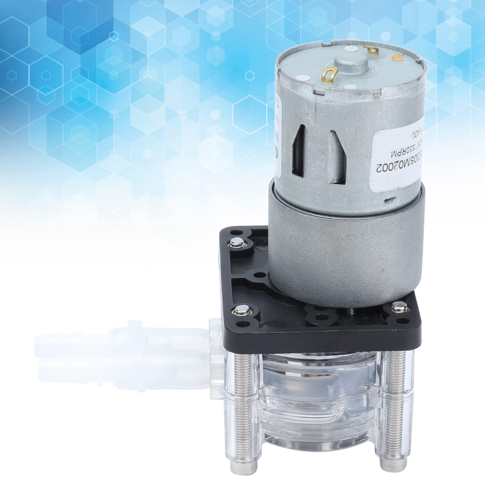 Pompa Peristaltica Professionale 500ml/min, 12V, Pannello G928, con Tubo in Silicone, Acciaio Inossidabile 304, per Laboratorio e Applicazioni Industriali