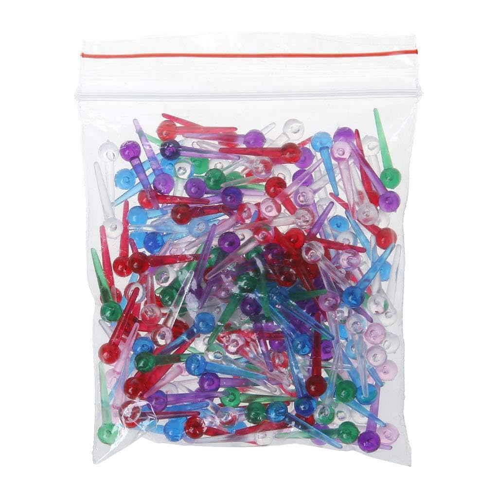 200pcs Push Pins Thumbtacks for Dressmaking Scarf Tailor Offices Push Pin Thumb Tacks Cork Board Notice Boards Pinboard Drawing Drawing for Notice White Tacks Wall