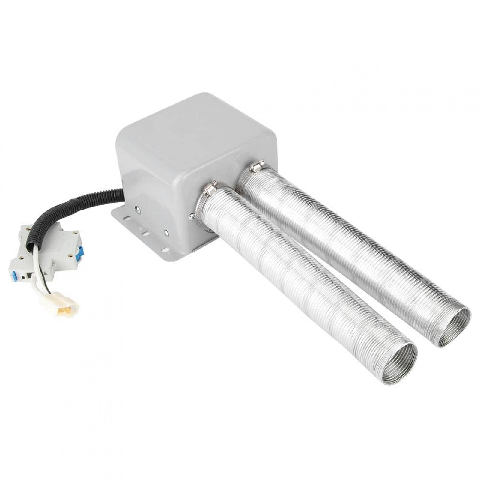 Riscaldatore per Auto ， ixaer 12V 800W 2 Prese d'Aria Riscaldatori Portatili per Auto con Filo di Rame Addensato Riscaldatore di Spazio Invernale Sbrinatore Sbrinatore (12V)