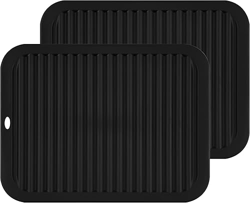 Smithcraft Salvamanteles de silicona para platos calientes, ollas y sartenes, almohadillas calientes antideslizantes para cocina, alfombrillas