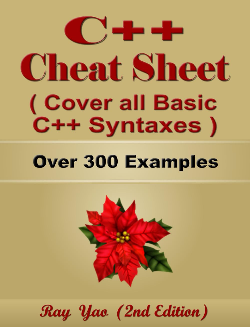 Amazon.com: C++ Cheat Sheet, Syntax Table & Chart, Complete Reference ...