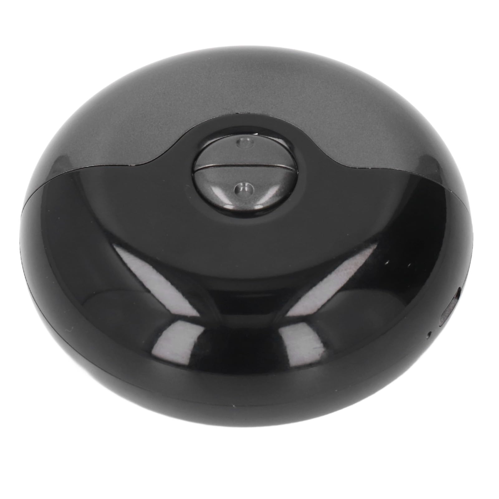 Tagliaunghie elettrico automatico rotondo anti pizzico ricaricabile USB tagliaunghie di sicurezza per neonati, bambini, adulti, anziani (nero)