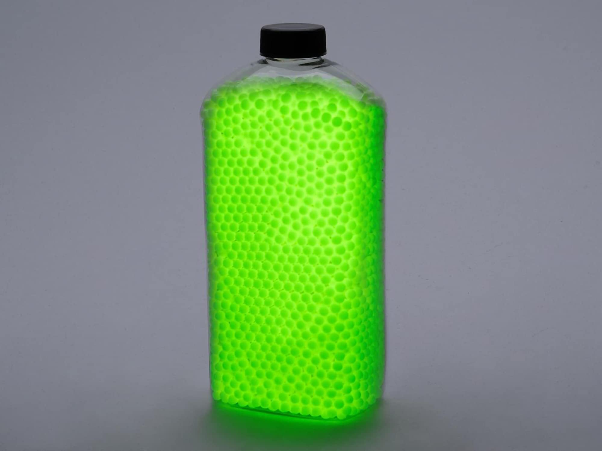 Evike Airsoft - Outdoor Safe PLA Match Grade 6mm Airsoft Glow in The Dark BBS (Color: Green Glow / 0.25g / 5600 Rounds)