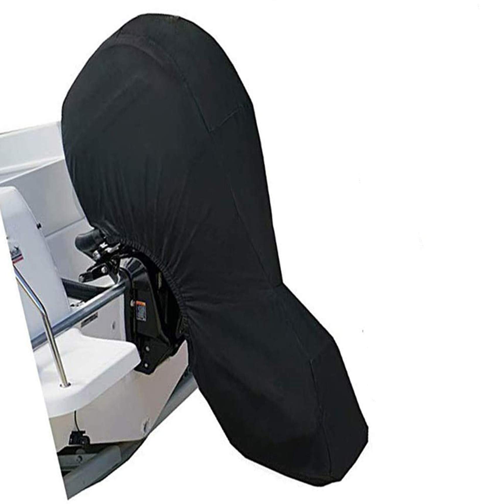 Boat Motor Covers Full Outboard Motor Cover with 600D Heavy Duty Oxford Fabric Extra PVC Coating Outboard Engine Covers for Motor