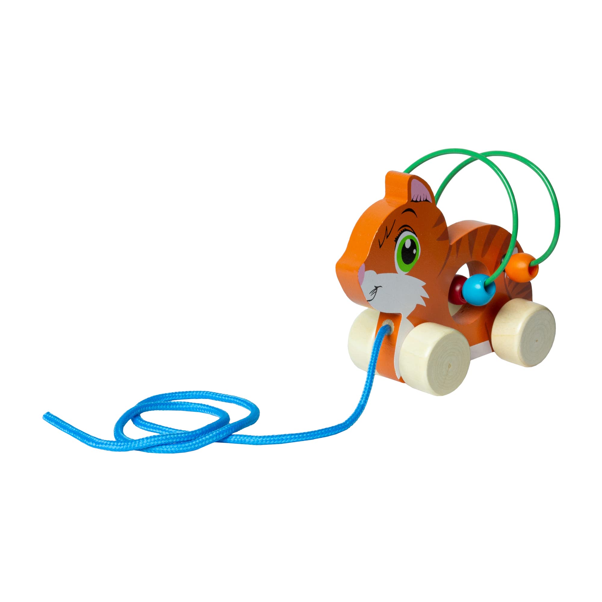 House of Marbles Kitten Bead Pull Along