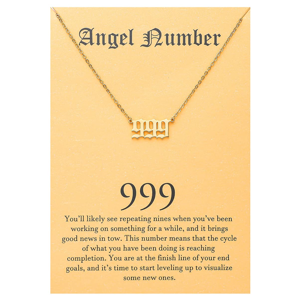 TasunomAngel Number Choker Necklace Numerology Jewelry for Women