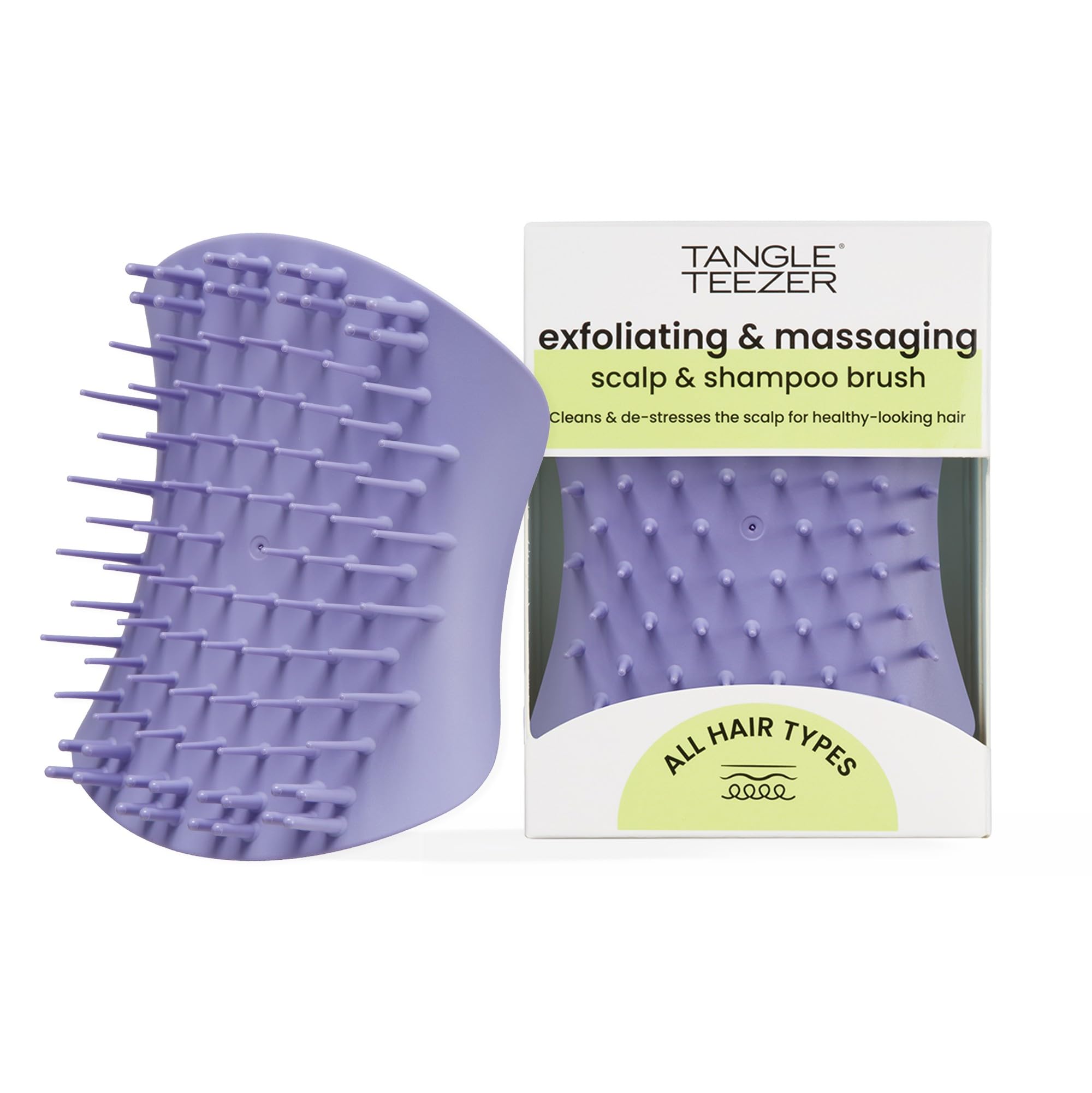 Tangle Teezer Tangle Teaser The Sculpt Exfoliator Massager Lavender Light