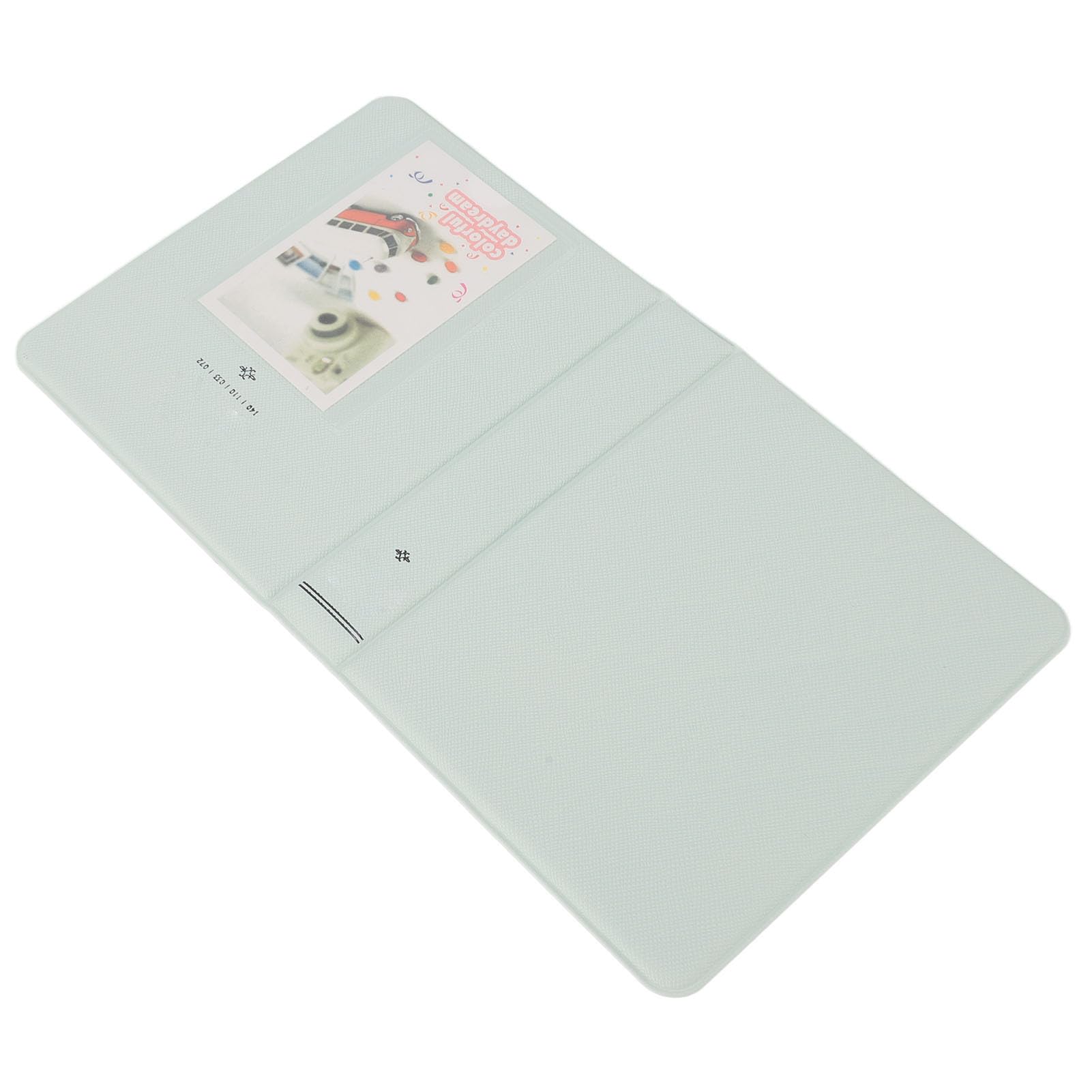 Set Custodia per Fotocamera Istantanea, Cover Magnetica 4 Filtri Colorati Tracolla Regolabile 65 Foto Album di Archiviazione Custodia per Mini Fotocamera per Fai da Te (Verde)