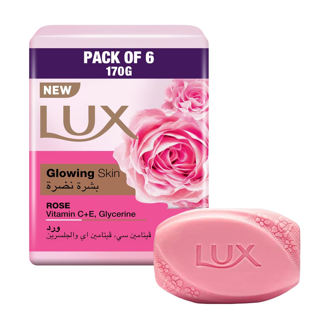 Lux Bar Soap Soft Touch, 170g - (Pack of 6)
