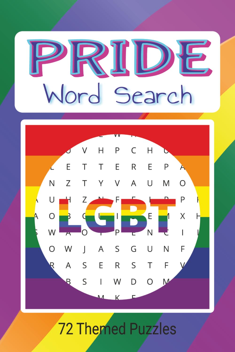 Pride Word Search Puzzle Book: LGBT themed word find