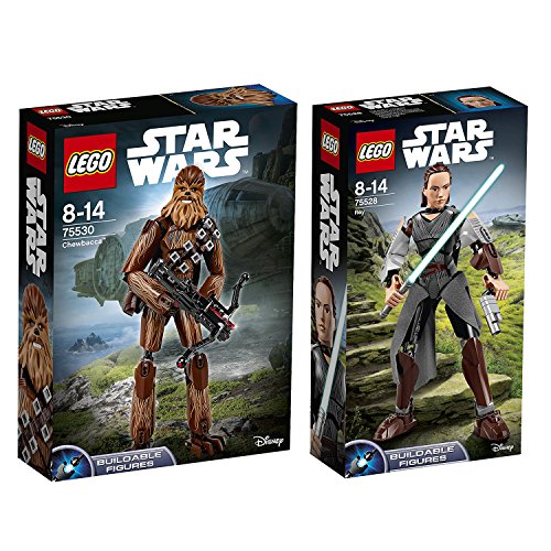 Preisvergleich Produktbild Lego Star Wars 2er Set 75528 75530 Rey + Chewbacca