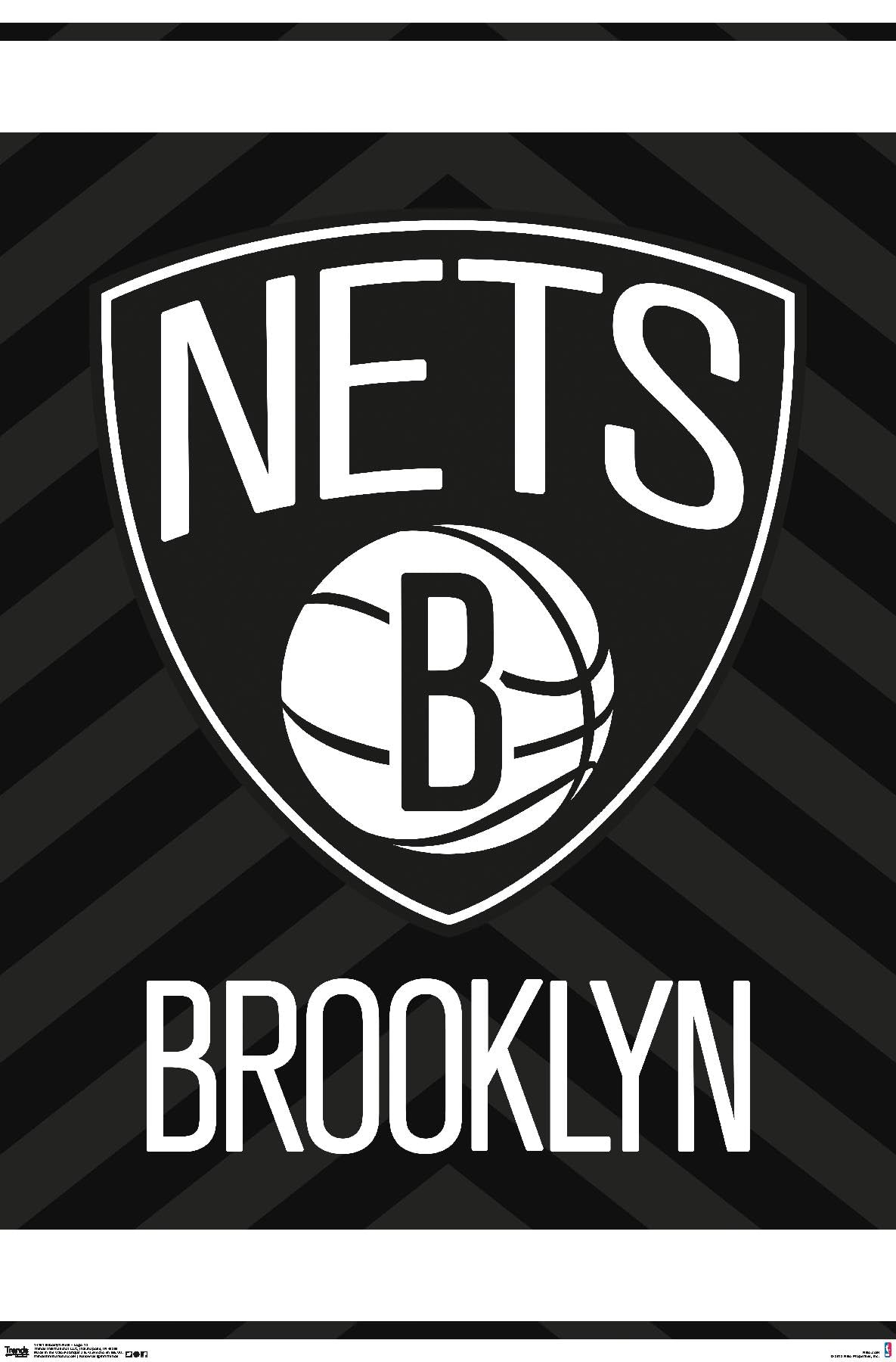 Amazon.co.jp: Trends International NBA ブルックリン・ネッツ - ロゴ
