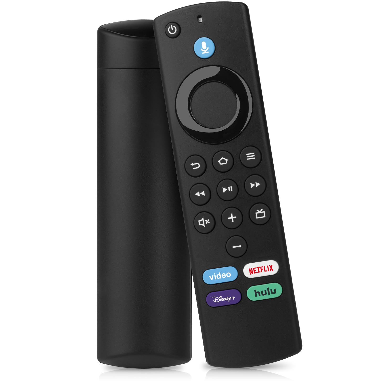 Telecomando vocale di ricambio L5B83G, adatto per Smart TV Fire AMZ Stick Lite, Smart TV Stick (Gen 2 e versioni successive), Smart TV Stick 4K, Smart TV Cube (prima generazione e successive),