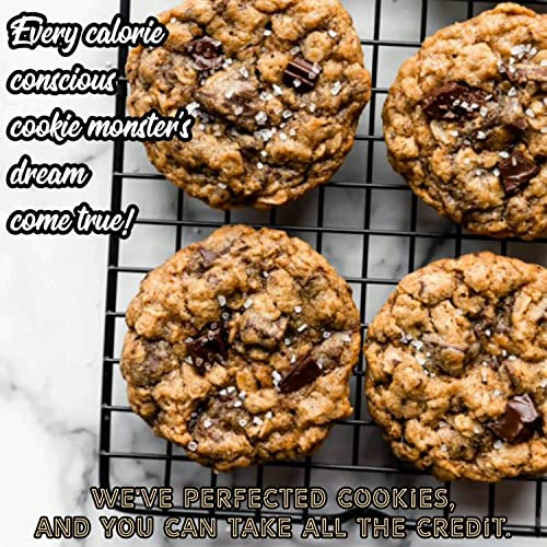 Image of Cocosutra Whole Wheat Oatmeal Chocolate Chunk Cookie Dough Mix, 220g | 100% Natural, Vegan, 3 Easy Steps, Whisk Scoop & Bake