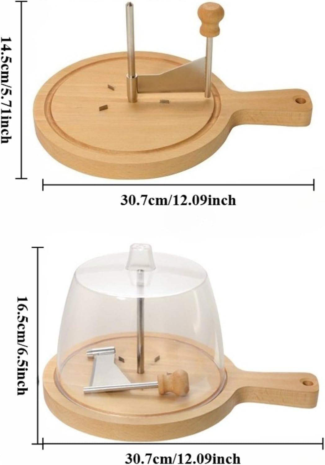 Stainless Steel Cheese Curler & Chocolate Curl Maker – Professional Vegetable & Cheese Curling Tool for Garnishing, 12.09x8.66x5.71in (Style - A)