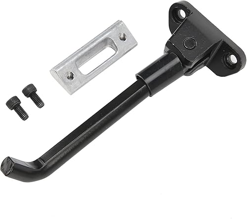 Keenso Patín eléctrico Kickstand, 7.1 in aleación de aluminio eléctrico Scooter Kickstand soporte de estacionamiento pies soporte para G30