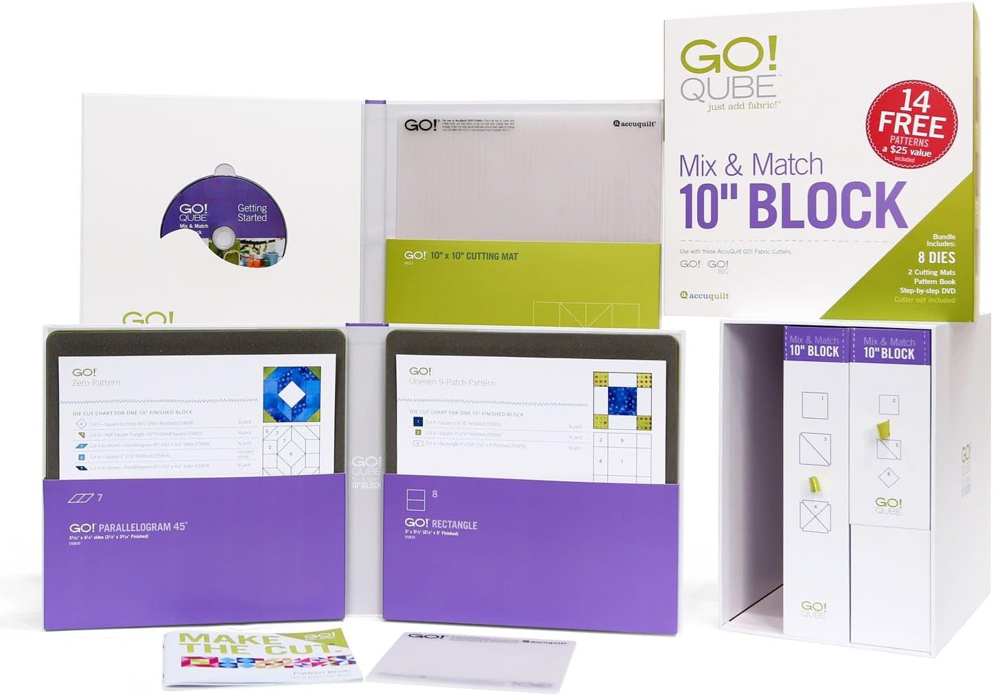 Accuquilt GO! Big Qubed Starter Pack