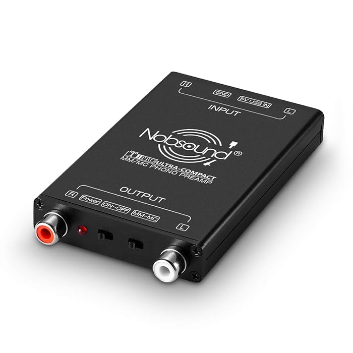 Buy Nobsound T1 PRO Mini MM MC Phono Stage Preamp Record Player