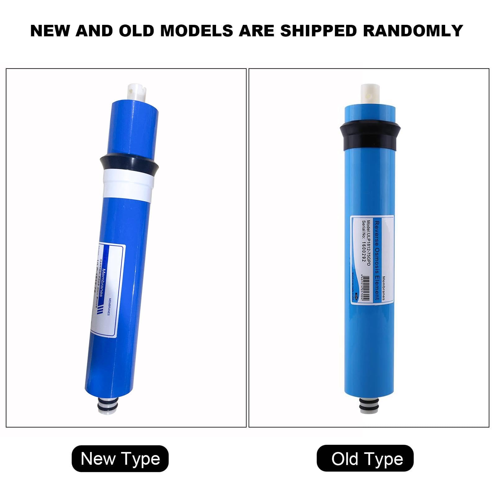 Filtro Acqua Potabile Dingln Filtro Osmosis Inversa Elemento Agua Membrana Elemento ULP1812-75GPD Compatible Con Home Filtri Acqua - Foto 2