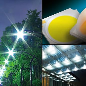 COB LED Semiconductor Chips,High Power,24.5-78.3W,Warm White 19 * 19mm Aluminum 20-1840mA Decorative for DIY,Spot Light,Floodlight, Ceiling Light, Downlight, Spot Light