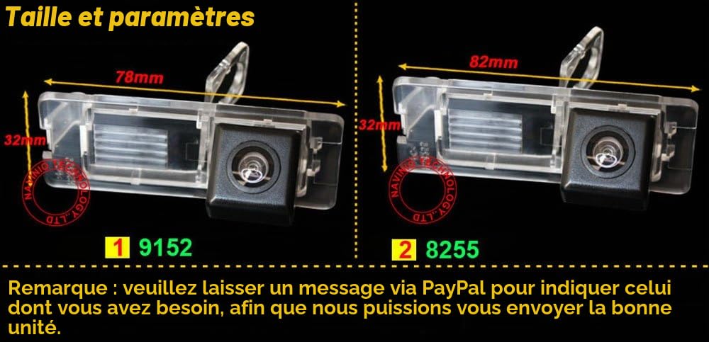 Caméra De Recul Couleur Vision Nocturne Voiture Camion Replacement for Renault Fluence/Duster Latitude Scenic2/3 Megane 2 Megane 3 /Cabrio/Clio 3 /Nissan Terrano Twingo 2 II Laguna 2 II / 3 III