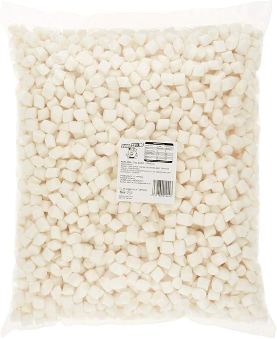 SWEETZONE 100 HALAL MINI WHITE MARSHMALLOWS 1KG SWEETS WEDDING FAVOURS PARTY Amazon.co.uk