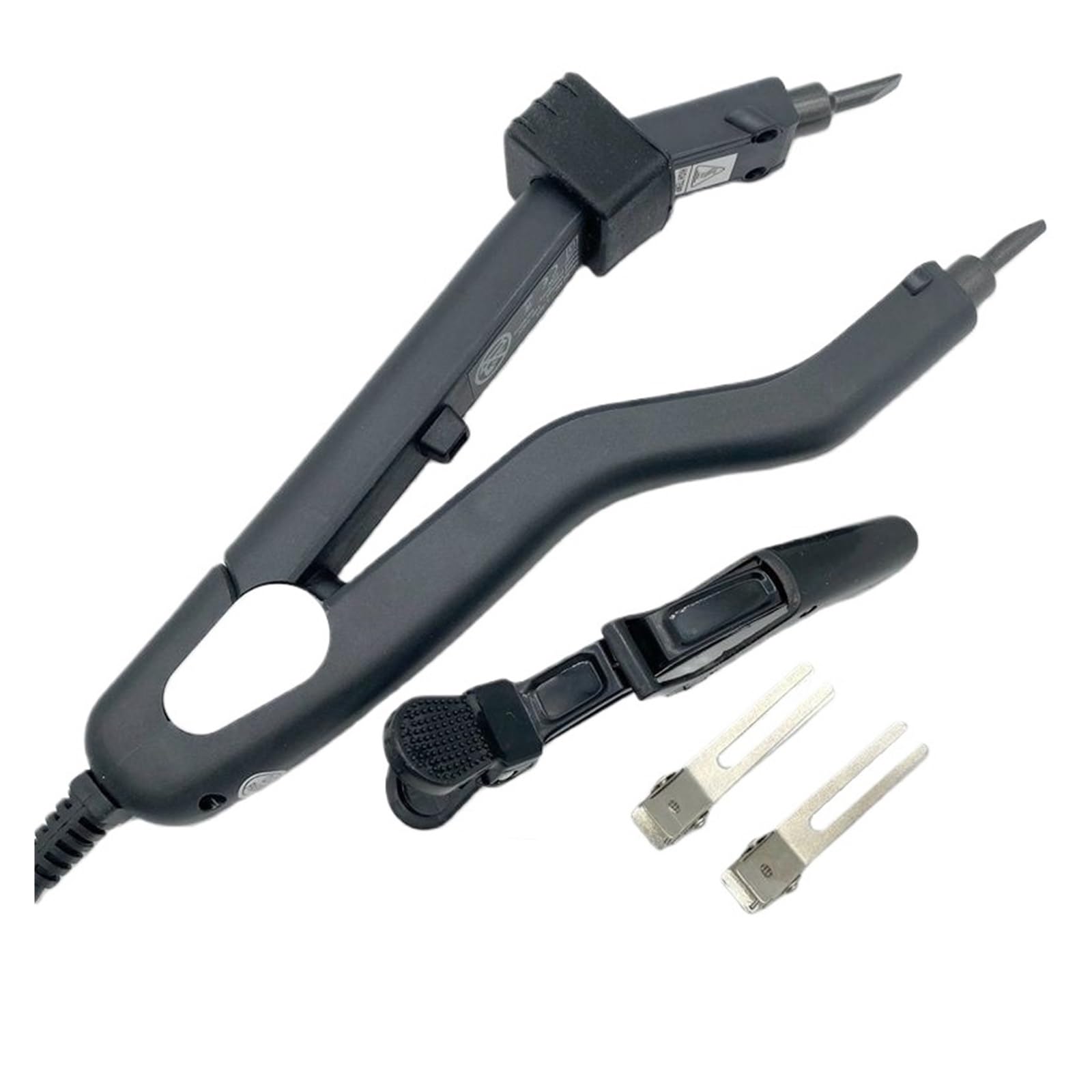 Connecteur de cheveux chauffants pour changer de style avec ce kit coiffure noir complet