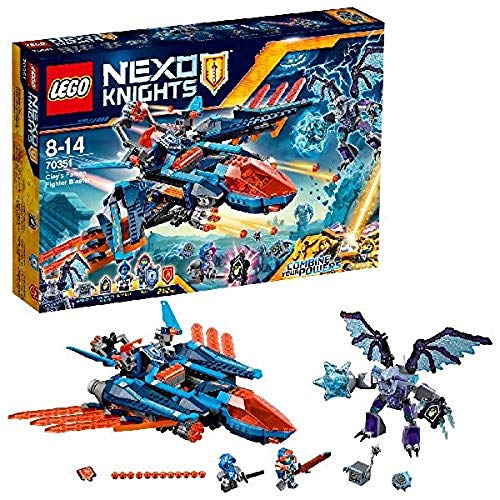Nexo Knights - Halcón-bláster de Combate de Clay (70351)