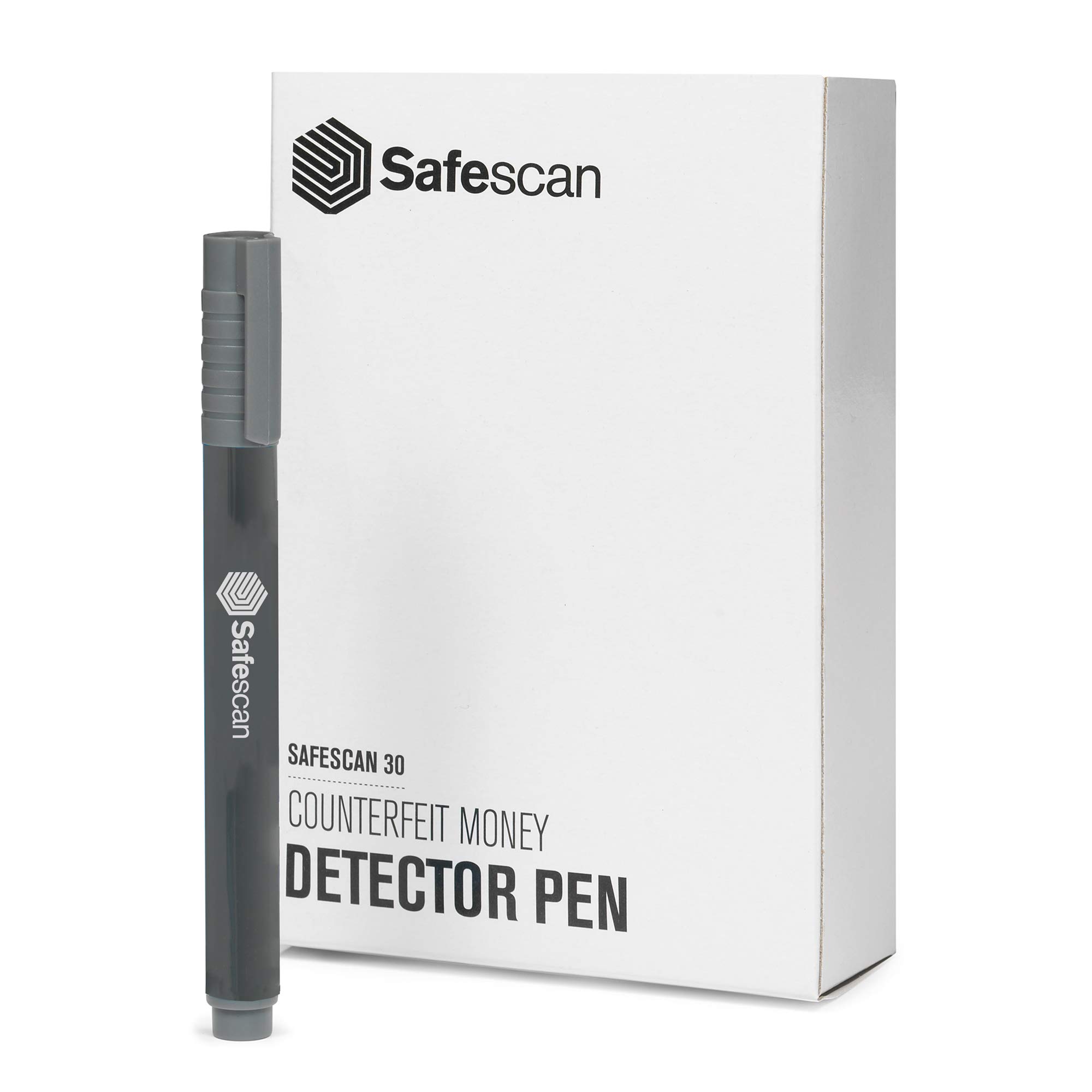 Safescan 30 stylo détecteur pour vérifier rapidement les billets - Détecteur de faux billets en papier - Lot de 20 stylos verificateur de billet